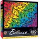 thumbnail image 1 of Rompecabezas MasterPieces Fluttering Rainbow, 550 piezas, 1 of 7