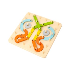 Magideal - Tablero De Geometría De Madera Desarrollo Juguete Matemáticas Rompecabezas Imaginación Reconocimiento Actividad Montessori Geometría Forma Coincidenci