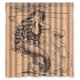 thumbnail image 1 of Cortina de ducha de sirena con ganchos, tamaño 66 x 72 pulgadas, 1 of 3