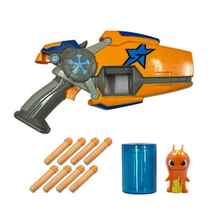 Juguete Blaster Slugterra Eli'S Rapid Fire Con Munición De 8 Balas Para Niños