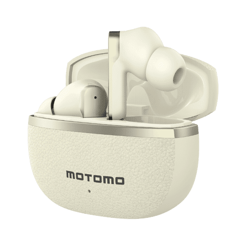 Audífonos Inálambricos Motomo Mo-L225 Bluetooth Anc - Crema