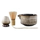 thumbnail image 4 of Juego de de Matcha de 4 Uds., cuenco de Matcha con vertedor, de Matcha de bambú (chasen), cuchara (chashaku), soporte para Blanco, 4 of 5