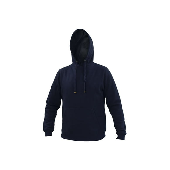 Polerón Hoodie Canguro Manga Larga Unisex Azul