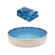 thumbnail image 1 of Liner para piscina VEVOR redonda de vinilo superpuesto de 8 pies, 122-137 cm, 1 of 9