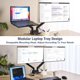 thumbnail image 2 of Brazo Para Monitor Avlt Doble 17 38 Con Bandeja Para Laptop Y Dock Usb c, 2 of 9