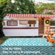 thumbnail image 2 of Alfombra Kalafun 244 × 305 cm Azul y Blanca para Exterior de Plástico, 2 of 7