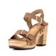 thumbnail image 5 of Sandalias Taco Casual Camel Mujer Weide JS58, 5 of 8