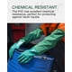 thumbnail image 3 of Guantes resistentes a productos químicos PACIFIC PPE de caucho PVC reutilizables, 3 of 8