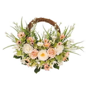 Bothyi - Decoración Floral De La Guirnalda De La Flor De Rose De La Puerta Delantera Para La Boda Interior Al Aire Libre De La Ventana