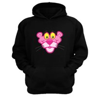 Genérico - Polerón Canguro La Pantera Rosa Negro Talla L Unisex