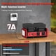 thumbnail image 3 of Inversor de corriente PlantPalGear, 350 W, onda sinusoidal pura, 18 V, Milwaukee, 3 of 9