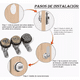 thumbnail image 4 of Cerradura Codificada Chapa Para Muebles Lockers Casilleros, 4 of 6