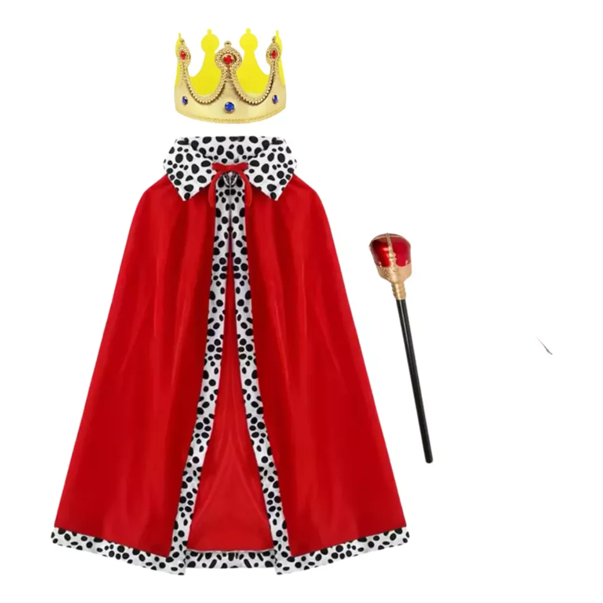 Cosplay - Disfraz De Rey Capa Para Niños