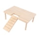 thumbnail image 3 of Plataformas De Madera Para Hámster, Juguete Con Escalera, Estable Para Ratas, Animales Pequeños, Hámster S, 3 of 5