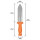 thumbnail image 5 of Cuchillo para suelo Zenport K245 ZenBori con hoja de acero inoxidable de 15 cm, 5 of 5