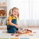 thumbnail image 2 of Set Juego Mini Cocina de Juguete Alimentos Madera Bandú, 2 of 8