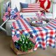 thumbnail image 4 of Mantel SuQKXCo 152 cm Impermeable Rojo, Blanco y Azul, 4 of 7