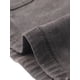 thumbnail image 5 of INSPIRE CHIC Falda Midi de Mezclilla de Cintura Alta para Mujer Falda de Jean Elástica con Abertura Trasera y Bolsillos Gris XL, 5 of 6