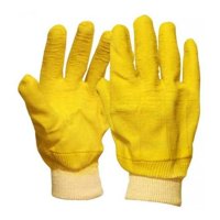 Genérica - Guante Anticorte Amarillo Puño Tejido