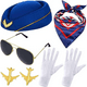 thumbnail image 1 of Accesorios Disfraz De Azafata Adulto Gorra De Tripulante, 1 of 3
