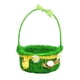 thumbnail image 2 of Cesta De Regalo De Pascua Huevos Caza Ni?os Ni?as Dulces Bolsa De Asas De Almacenamiento Decoración De Fiesta Verde, 2 of 5