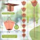 thumbnail image 2 of Kit de Cadena de Lluvia de Cobre Elemental Eden 3 m con Adaptador, 2 of 6