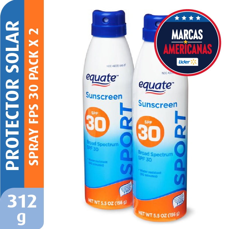 Protector Solar Spray Fps 30 312 g Equate