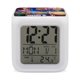 thumbnail image 1 of ¿qué Pasaría Si ? Theme 7 Colors Alarm Clock Digital Led Alarm Clock Gifts For Kids Friends Family, 1 of 6