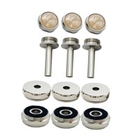 Magideal - Kit De Reparación De Válvulas De Trompeta, Piezas De Repuesto Profesionales, Ligeras Y Funcionales De Alto Rendimiento Para Músicos De Instrumentos De