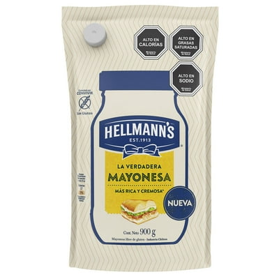 Mayonesa Regular Doypack 900 G Hellmann'S
