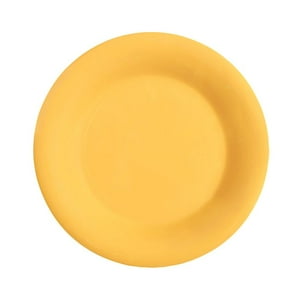Imahe - Set De 6 Plato Melamina Amarillo 14 Cm