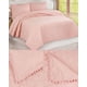 thumbnail image 3 of Quilt Premium Blanco Boho-Chic con Pompones 2 Plazas, 3 of 4