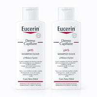 Pack 2 Shampoo Eucerin Dermocapillaire Ph5 250Ml