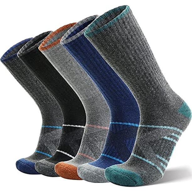 Calcetas 70% Lana Merino Ski Snowboard, Invierno Senderismo naranja M