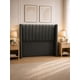 thumbnail image 2 of Respaldo Cama 2 Plaza Lineal Moderno Lino Premium Color Gris, 2 of 4
