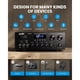 thumbnail image 2 of Amplificador Estéreo Moukey Bluetooth 5.0 400W 2.0 Canal, 2 of 3