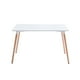 thumbnail image 1 of Mesa Rectangular de Comedor - Blanca 120x80 cms, 1 of 3