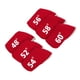 thumbnail image 5 of 6 Piezas De Fundas De Cabeza De Hierro Para Palos De Golf Para Todos Los Palos De Conductor, Color Rojo, 5 of 5