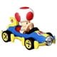 thumbnail image 3 of Hot Wheels Vehículo Mario Kart - Toad azul, 3 of 5