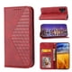 thumbnail image 5 of Funda Flip FOXDOCK para Samsung Galaxy A32 4G , Estilo Billetera con Diseño Rombo, Correa de Mano y Soporte, Uso Diario, 5 of 6