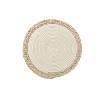 Oem - Individual De Mesa Mimbre Modelo Tejido Fibra