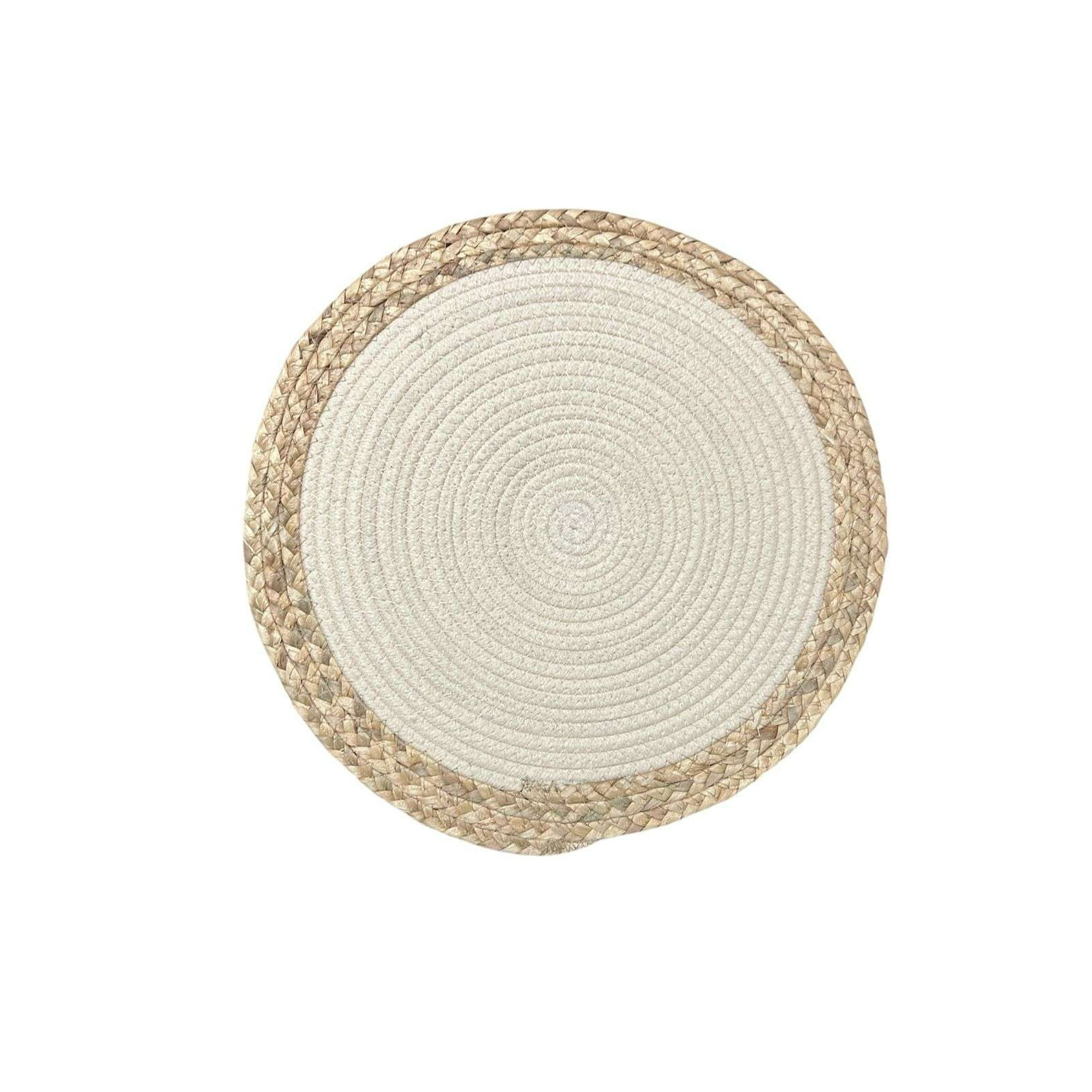 Oem - Individual De Mesa Mimbre Modelo Tejido Fibra