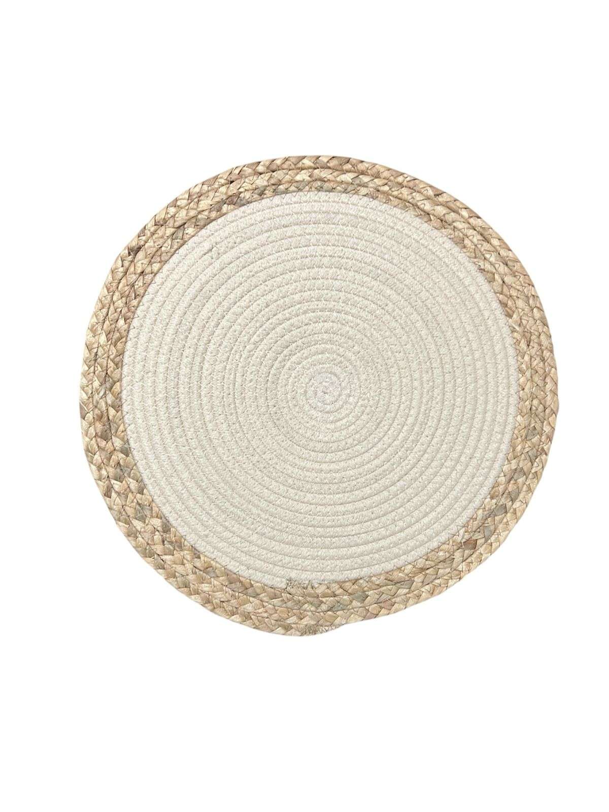 Oem - Individual De Mesa Mimbre Modelo Tejido Fibra