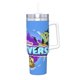 thumbnail image 2 of Chibiverso Vaso aislado de acero inoxidable con asa, diseño temático, regalo para familia, amigos y fans; incluye pajita y encaja en el portavasos estándar, 40 oz, 2 of 6