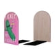 thumbnail image 2 of Pepinillo Sujetalibros decorativos temáticos, tope para estantería con base antideslizante, uso dual para hogar y oficina - 2 piezas, 2 of 6