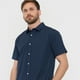 thumbnail image 3 of Camisa Hombre Mini Print Manga Corta Azul Corona, 3 of 5