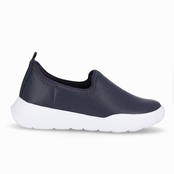 Zapatilla Mujer Azul/Blanco Fascitis Anabela Piccadilly