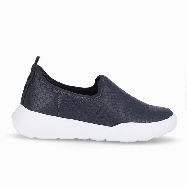 Zapatilla Mujer Azul/Blanco Fascitis Anabela Piccadilly
