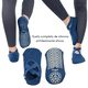 thumbnail image 3 of Calcetines Antideslizantes Yoga Pilates Set 3 Pares, 3 of 7
