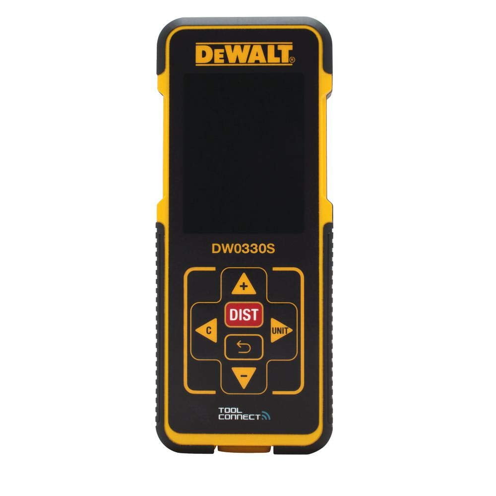 Herramienta De Medición Láser Dewalt Dw0330sn Bluetooth De 100 M De Alcance